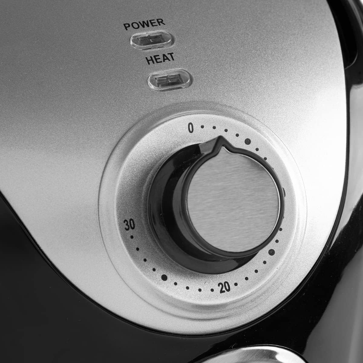 Haden 2.5L 1300W Small Air Fryer Compact Low Wattage Black