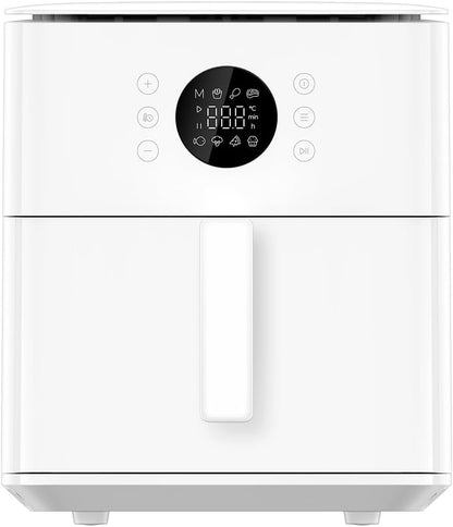 Xiaomi Air Fryer 6.5L, Large Capacity, Oil-Free Airfryer with 360° Rapid Convection Heating, 7 Preset Cooking Modes, 40-210°C Temperature Control, Non-Stick Dishwasher Safe Basket for Family Meals