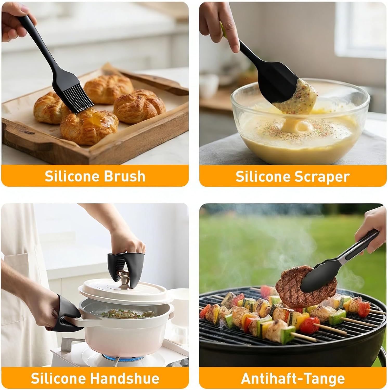 Air Fryer Accessories for Philips 4000 Series 10L Dual Basket Mould Set