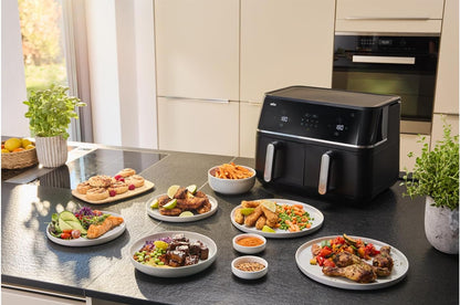 Braun TwinCook 5 Dual Air Fryer 10L 2400W Touch Control Black