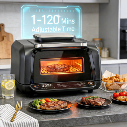 Advwin 6L Air Fryer Oven 8-in-1 1900W Digital Convection Cooker